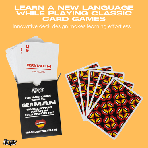 German Travel Playing Cards