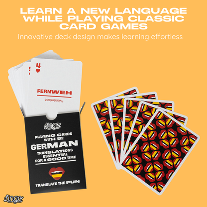 German Travel Playing Cards