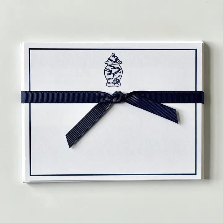 Ginger Jar Flat Note Cards