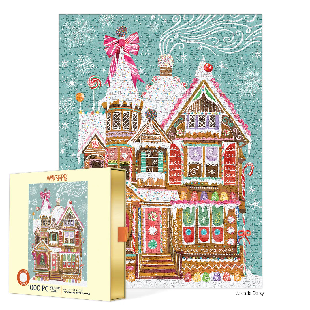 Gingerbread House 1000 PC Puzzle