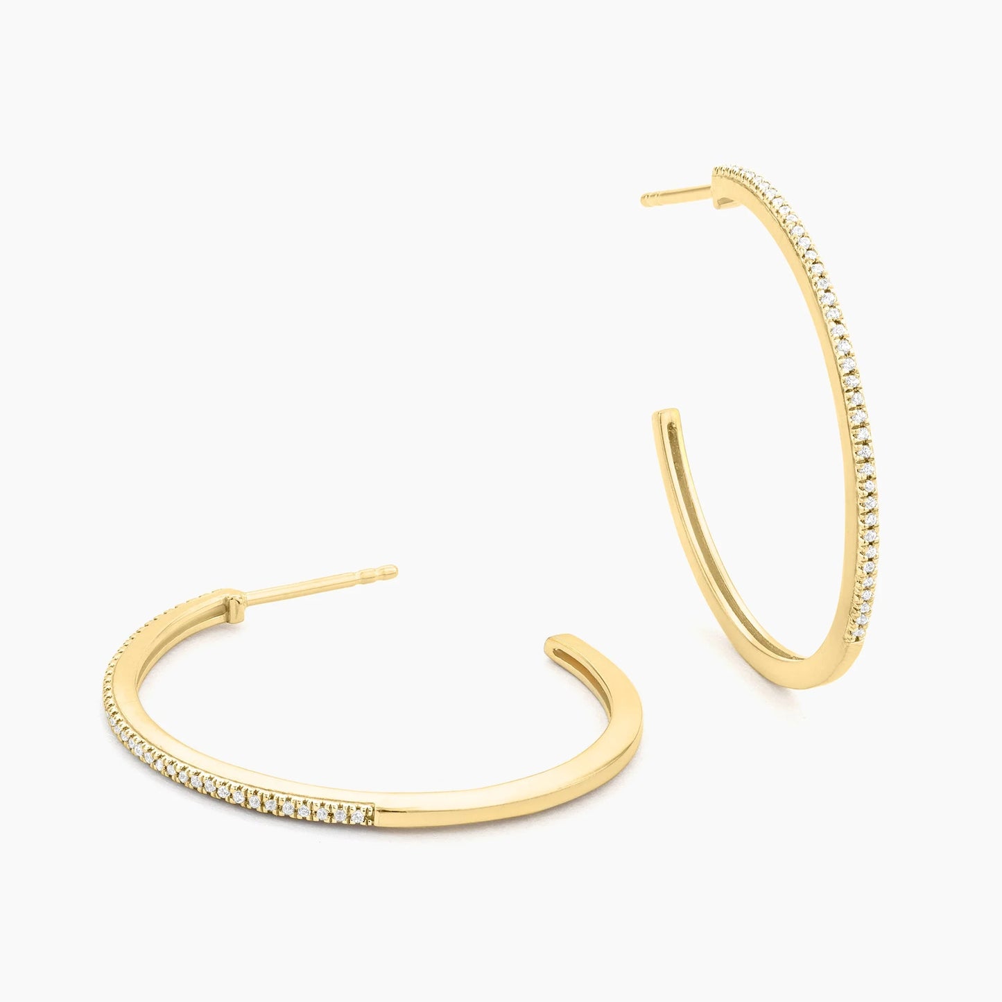 Waterproof Gold A Hoop Thing Medium Hoop Earrings
