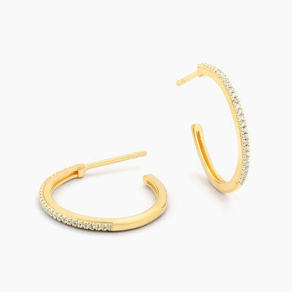Waterproof Gold A Hoop Thing Small Hoop Earrings
