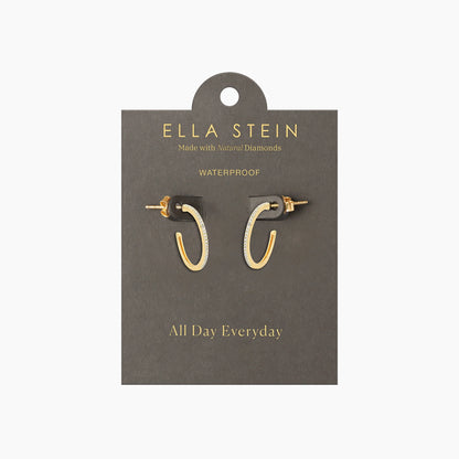 Waterproof Gold A Hoop Thing Small Hoop Earrings
