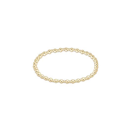 Grateful Gold 3mm Bracelet