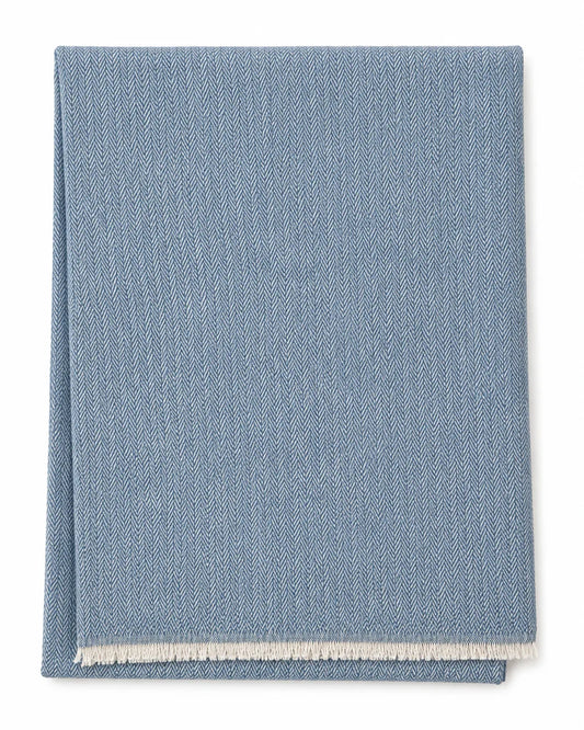 Cotton Mini Herringbone- Denim