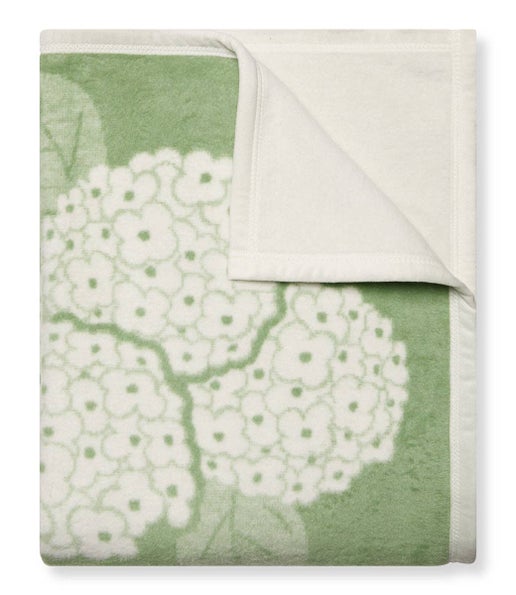 Hydrangeas Sage Blanket: Original
