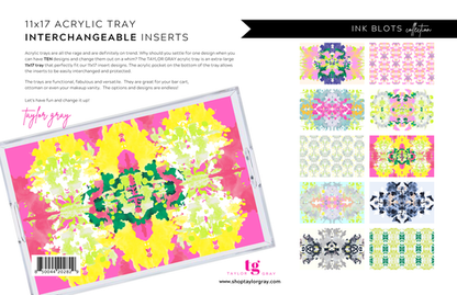 11x17 Ink Blots Inserts set of 10
