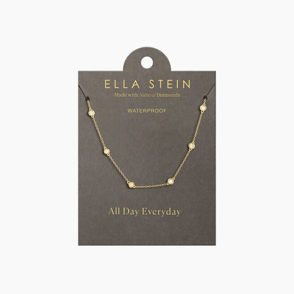Waterproof Gold In the Loop Chain Necklace
