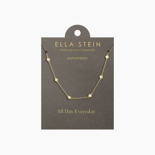 Waterproof Gold In the Loop Chain Necklace