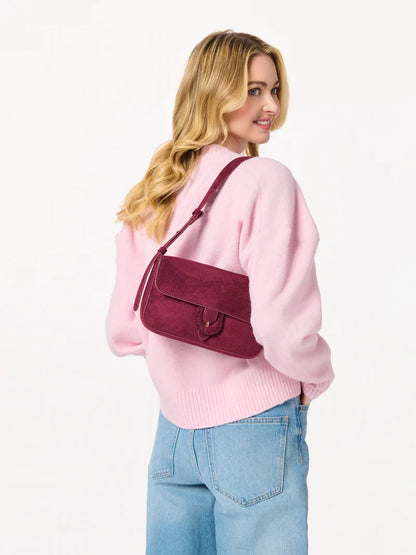 Juliette Shoulder Bag- Wine