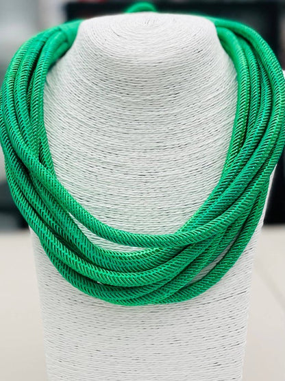 Slub 8-Strand Necklace