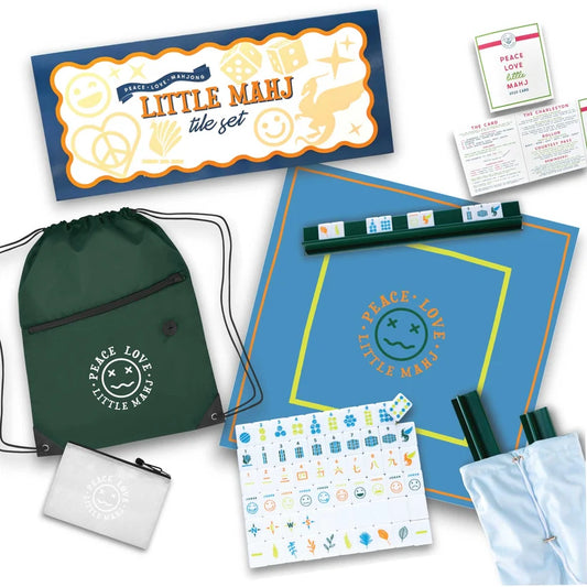 Little Mahj Kids Mahjong Tile Set- Chill Guy