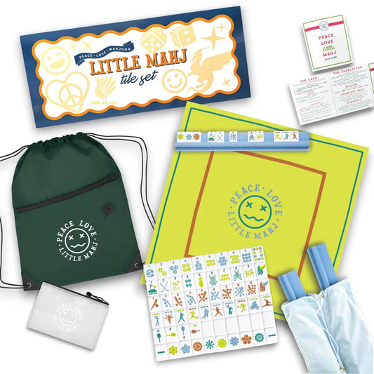Little Mahj Kids Mahjong Tile Set- Game On
