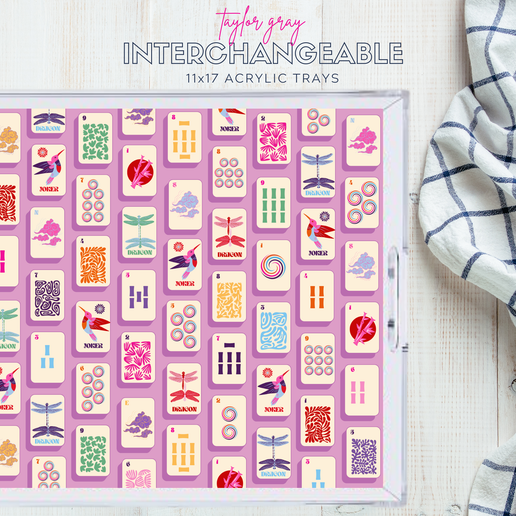 11x17 Mahjong Madness, Insert Set  of 10