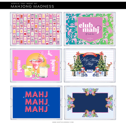 11x17 Mahjong Madness, Insert Set  of 10