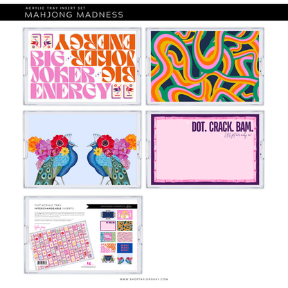11x17 Mahjong Madness, Insert Set  of 10