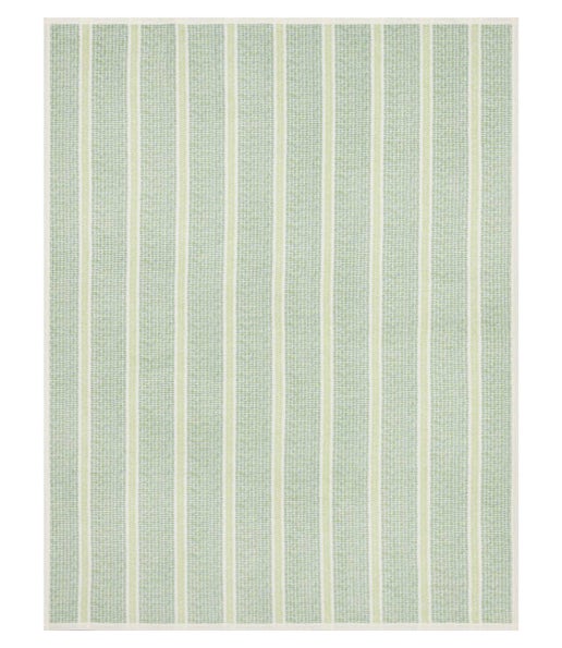 Market Stripe Ocean Fog Blanket: Original