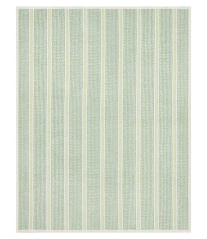 Market Stripe Ocean Fog Blanket: Original