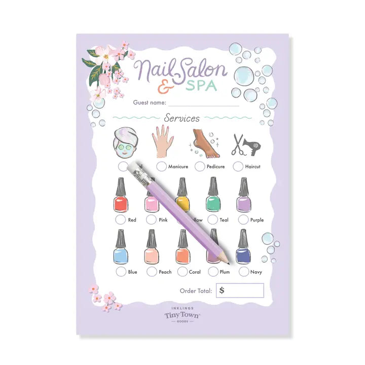 Nail Salon Play Notepad