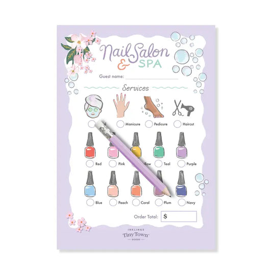 Nail Salon Play Notepad