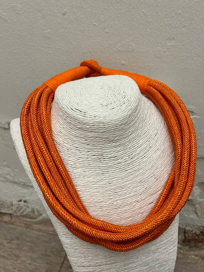 Slub 8-Strand Necklace