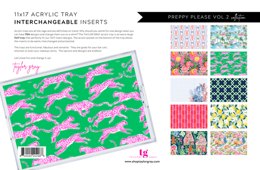 11x17 PREPPY PLEASE VOL 2 insert set of 10