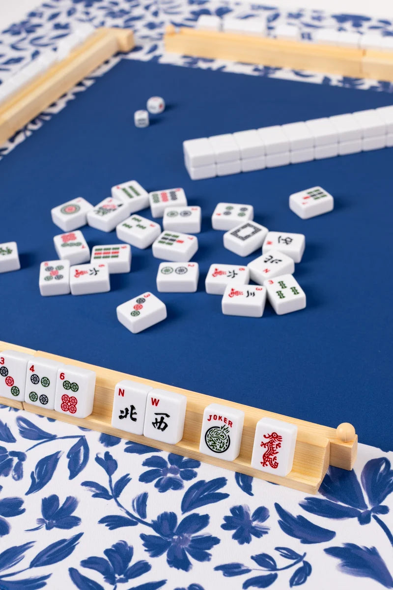 Elyse Breanne Design- Porcelain Floral Mahjong Mat