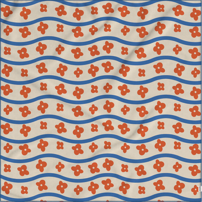 Posh Wave Microfiber Pool Towel
