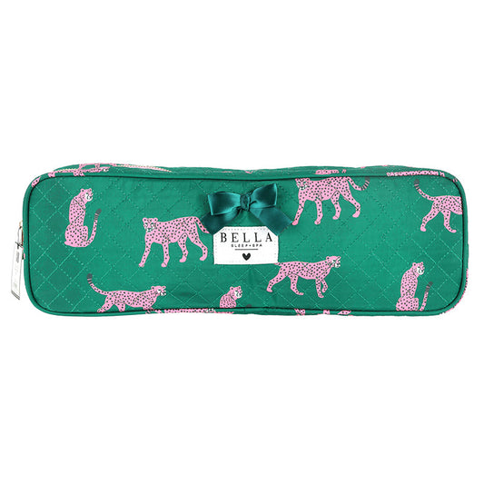 Quilted Hair Tool Bag Cheetahs