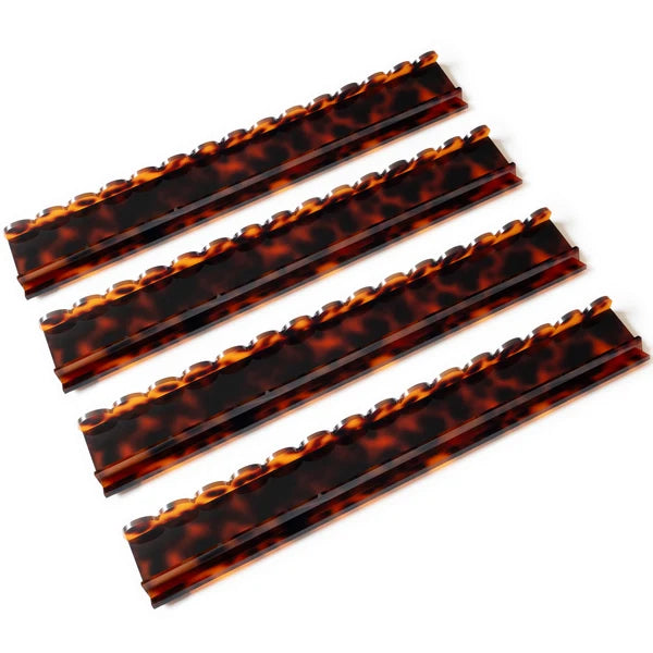 Scalloped Tortoise Rack & Pusher Set