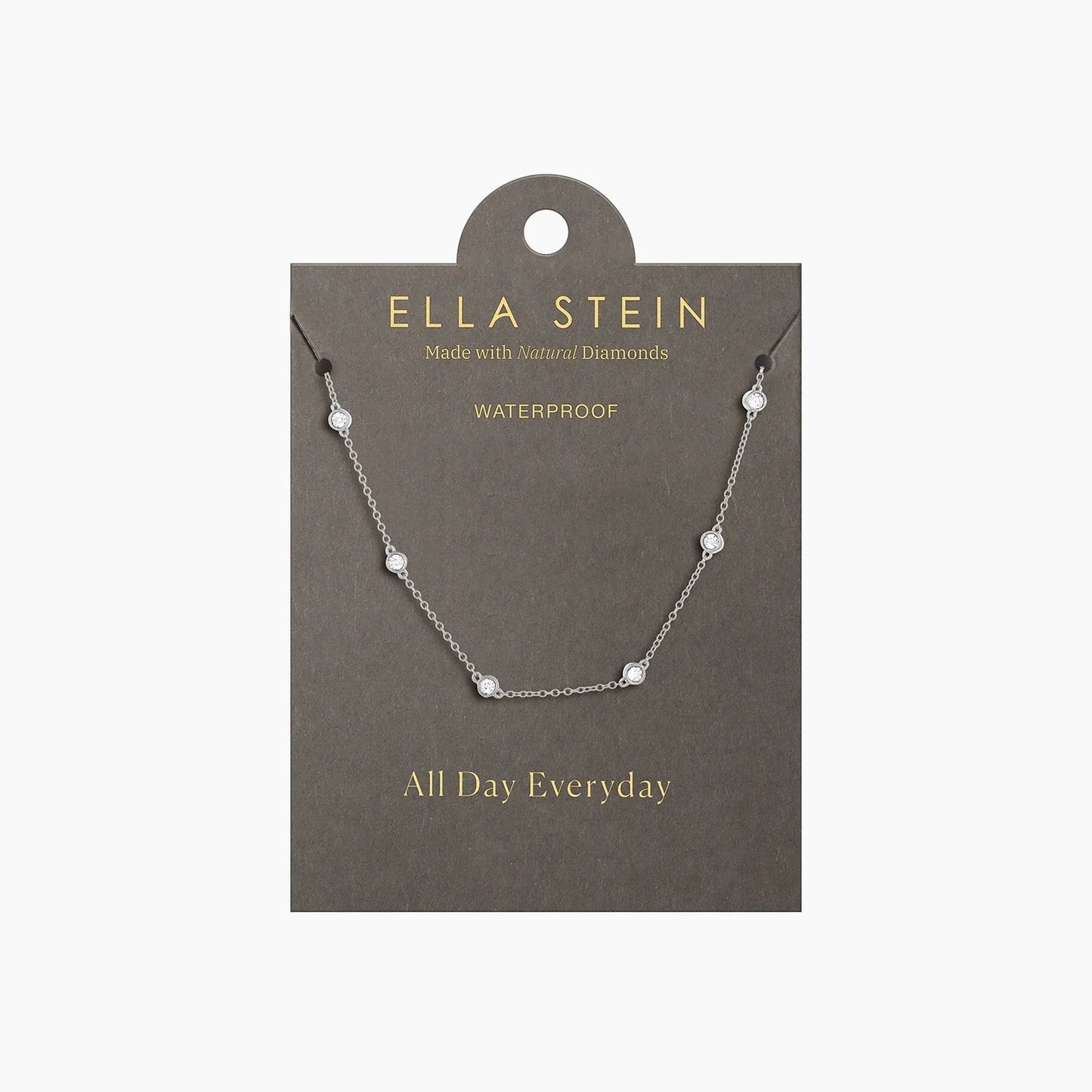 Waterproof Silver In the Loop Chain Necklace