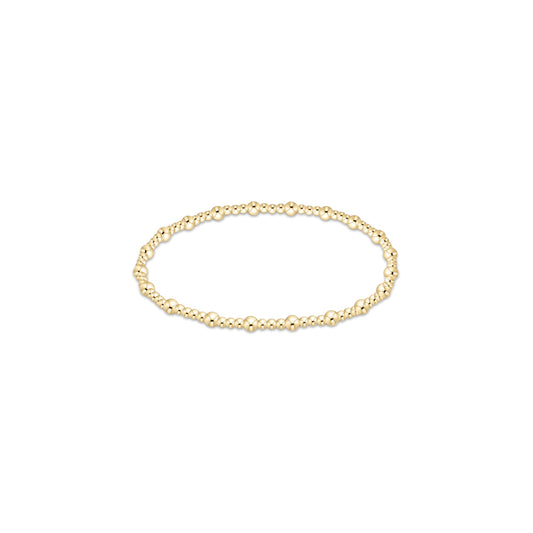 Sincerity Gold 3mm Bracelet