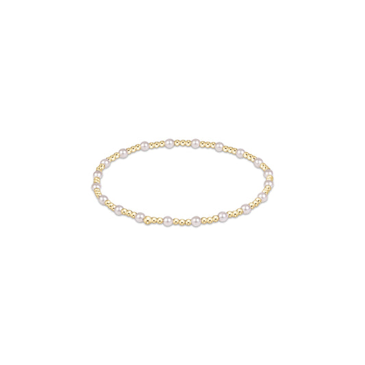 Sincerity Pearl 3mm Bracelet