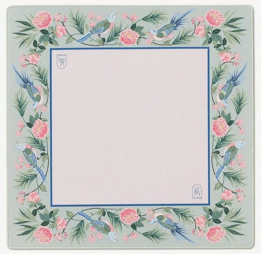 Mahjong Mat - Songbird Bloom