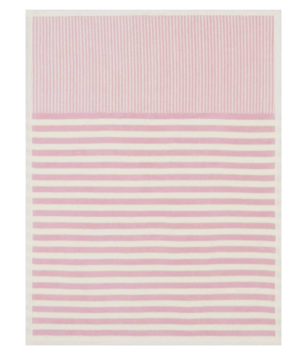 Sweet Pea Stripe Mini Blanket