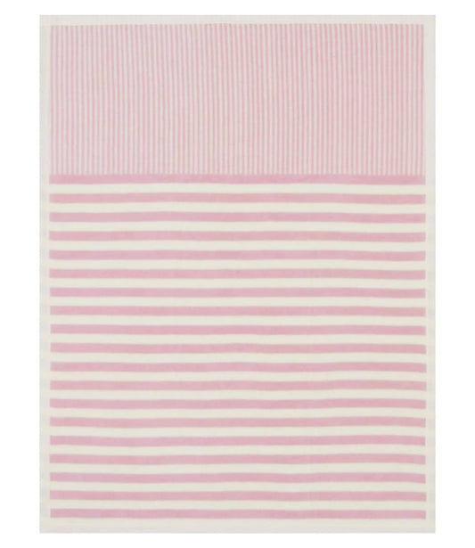 Sweet Pea Stripe Mini Blanket