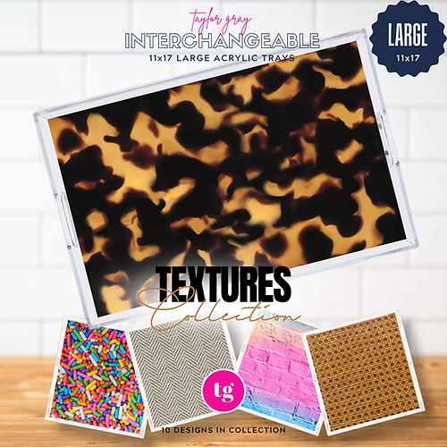 Taylor Gray 11 x 17 Interchangeable Textures Insert Only Set