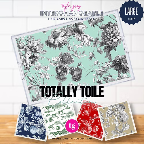Taylor Gray 11 x 17 Totally Toile Interchangeable Insert Set