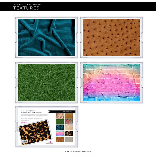 Taylor Gray 11 x 17 Interchangeable Textures Insert Only Set