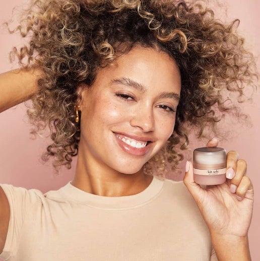 Volumizing Rice Protein Dry Shampoo with Puff