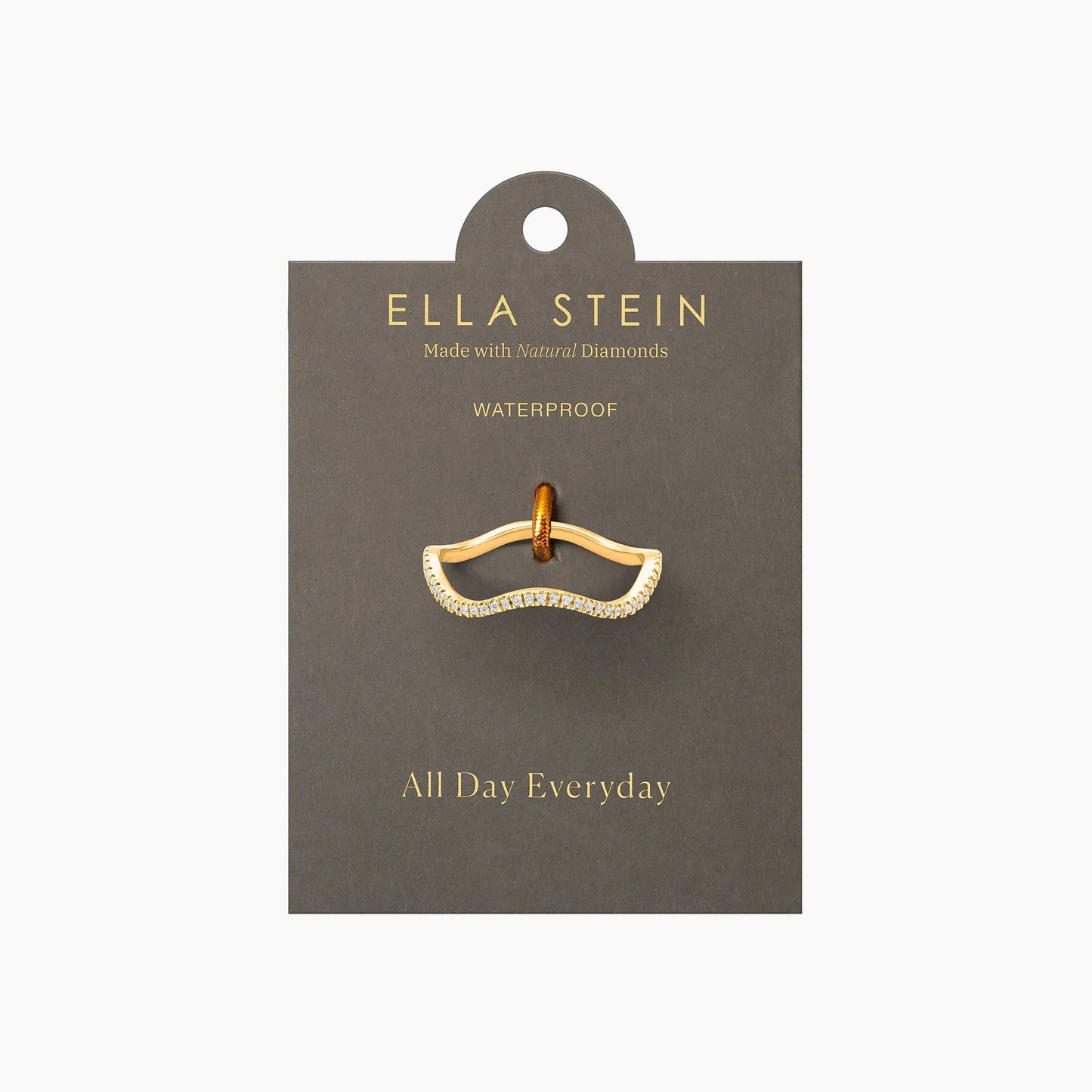 Waterproof Gold Make Waves Stackable Ring