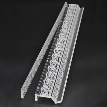 White Lace Acrylic Rack