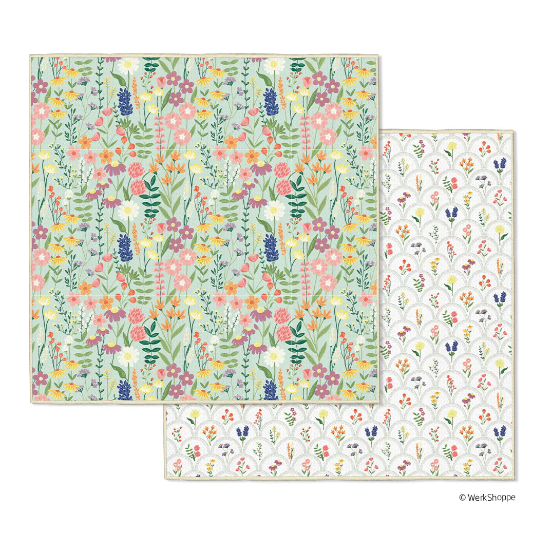 Wildflowers Microfiber Dishcloths