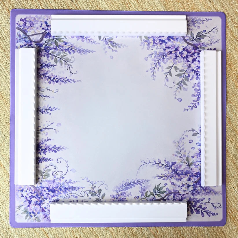 Violet Vines Wisteria Mat