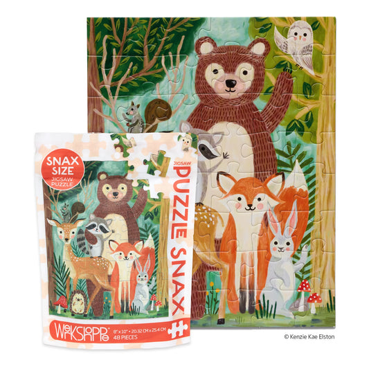 Woodland Cuties 48 Piece Puzzle Snax