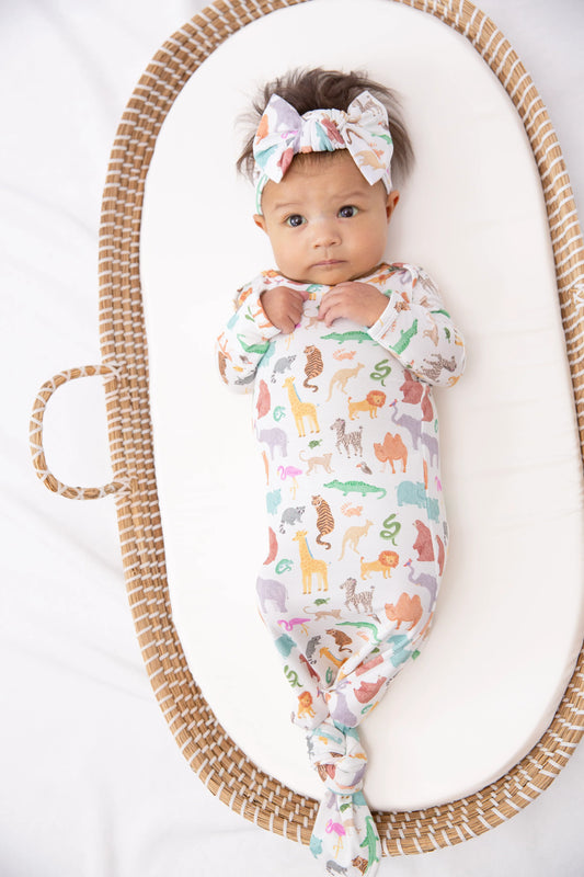Headband Bow Set- Zoo Crew