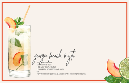 11 x 17 Cocktails Acrylic Insert Set of 10