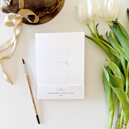 Emily Lex Easter Paintable Notecards