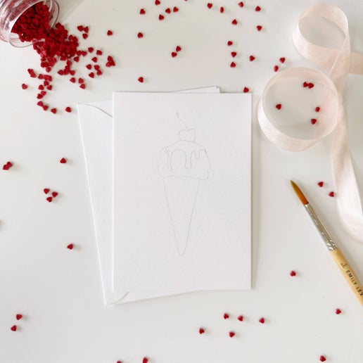 Emily Lex Sweet Treats Paintable Valentines