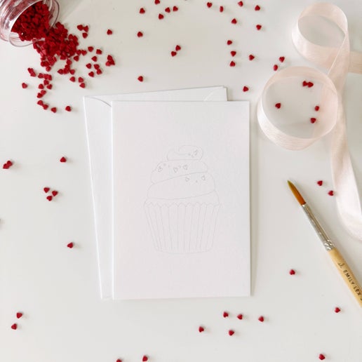 Emily Lex Sweet Treats Paintable Valentines